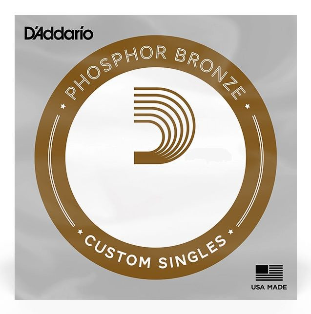 Hlavní obrázek Ostatní struny pro akustickou kytaru D'ADDARIO PB054 Phosphor Bronze - .054