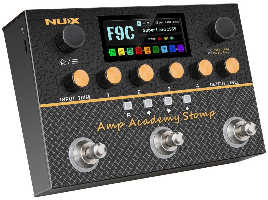 Hlavní obrázek Multiefekty, procesory NUX Amp Academy Stomp