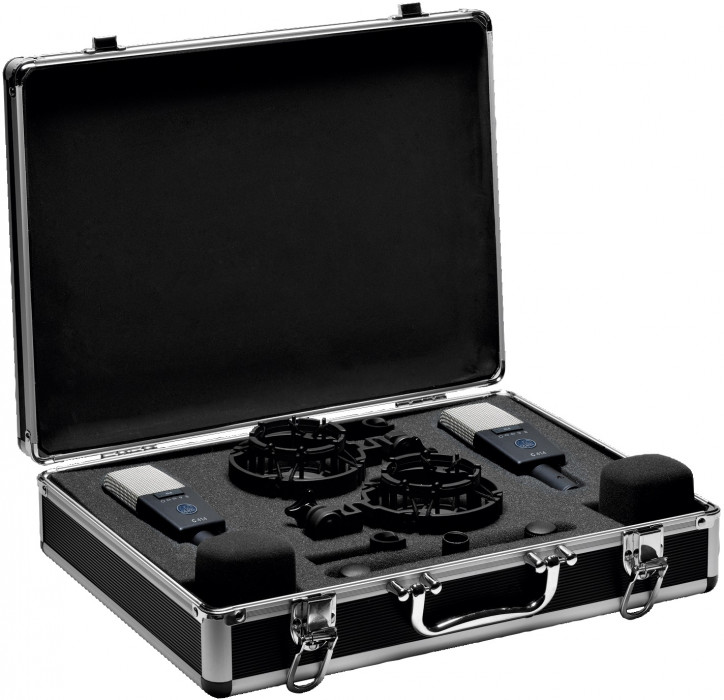 Hlavní obrázek Velkomembránové kondenzátorové mikrofony AKG C414 XLS Stereo set