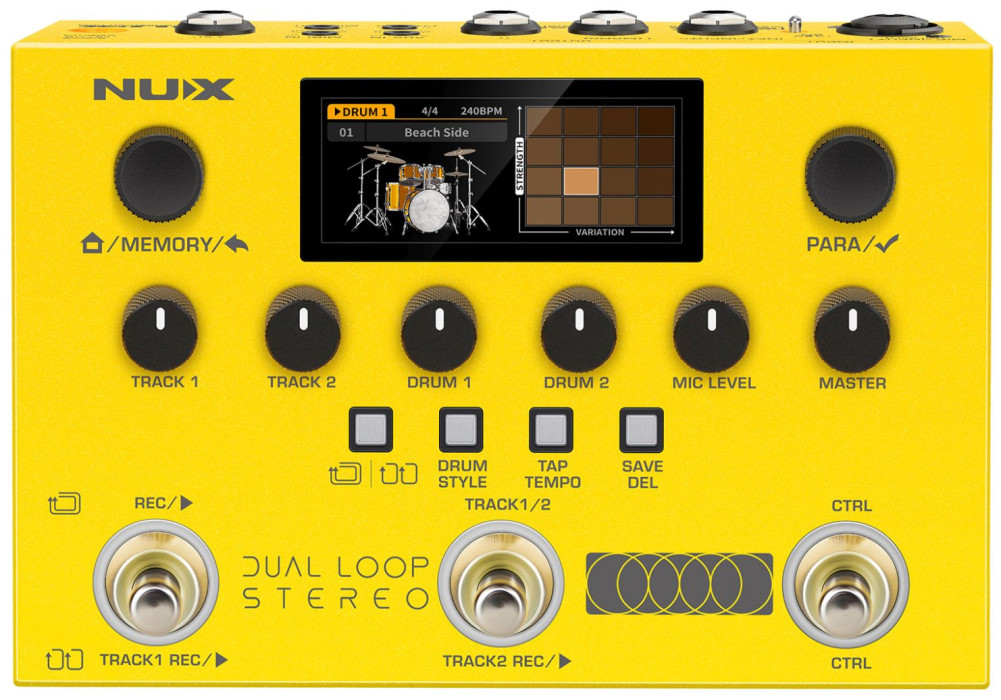 Hlavní obrázek Looper NUX Dual Loop Stereo