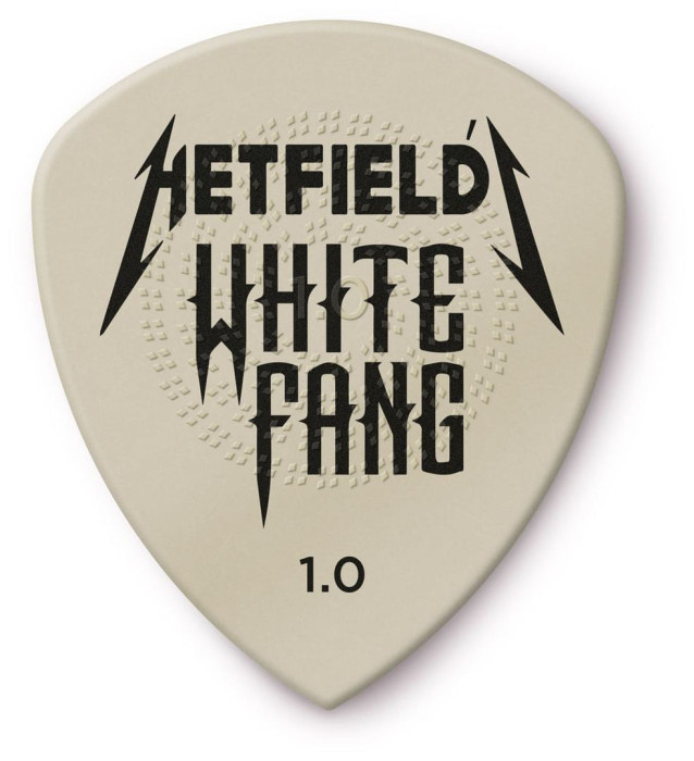 Hlavní obrázek Tvrdost 1.0 DUNLOP Hetfield's White Fang Custom Flow Pick 1,0mm, 24ks