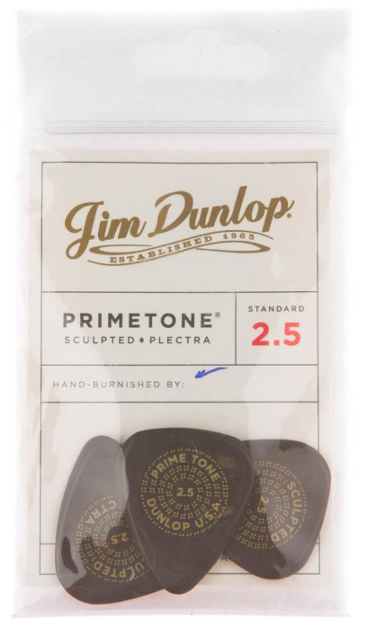 Hlavní obrázek Ostatní DUNLOP Primetone Standard Smooth Pick 2,5mm - 3 ks