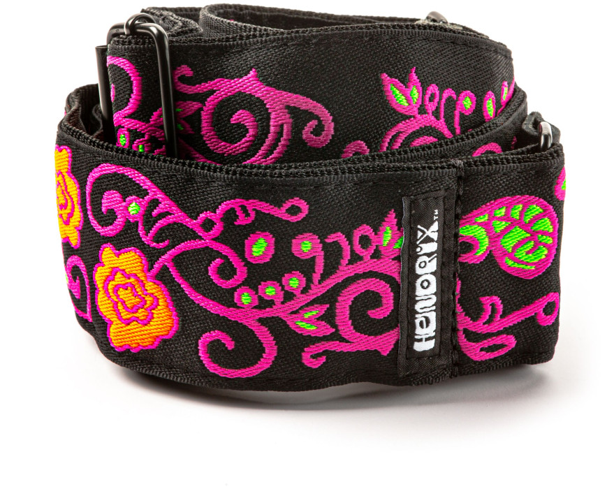 Hlavní obrázek Nylonové/textilní DUNLOP Jimi Hendrix Blacklight Monterey Pink Strap