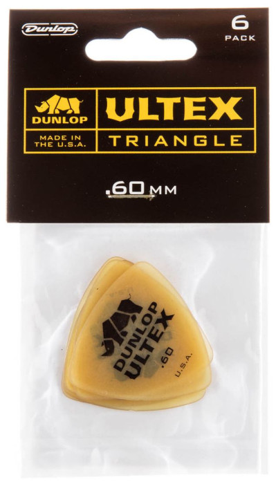 Hlavní obrázek Tvrdost do 0.70 DUNLOP Ultex Triangle Pick 0.60mm