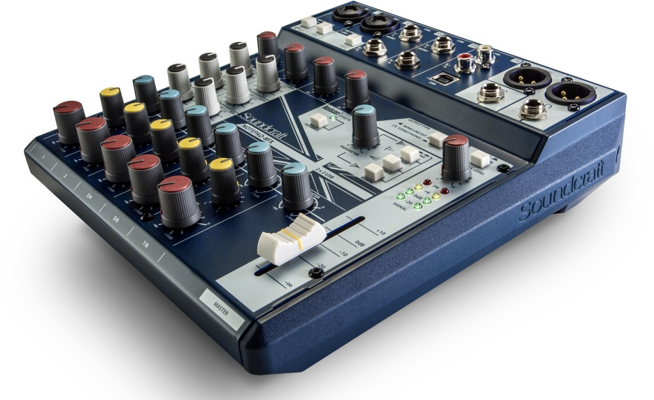 Hlavní obrázek Mixážní pulty s efektem SOUNDCRAFT Notepad-8FX