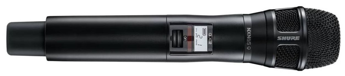 Hlavní obrázek Samostatné vysílače k bezdrátovým systémům SHURE QLXD2/N8S H51 534 - 598 MHz