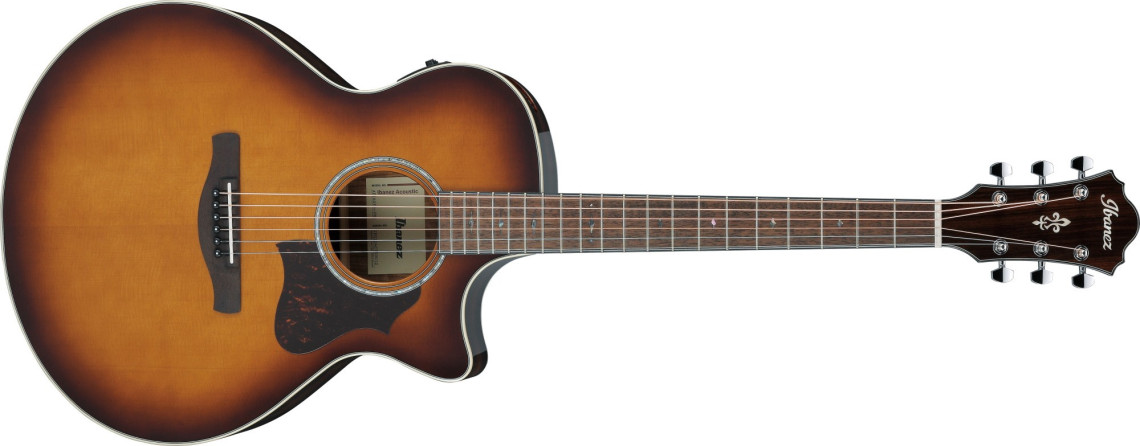 Hlavní obrázek Další tvary IBANEZ AE160-VMS - Vintage Mahogany Sunburst