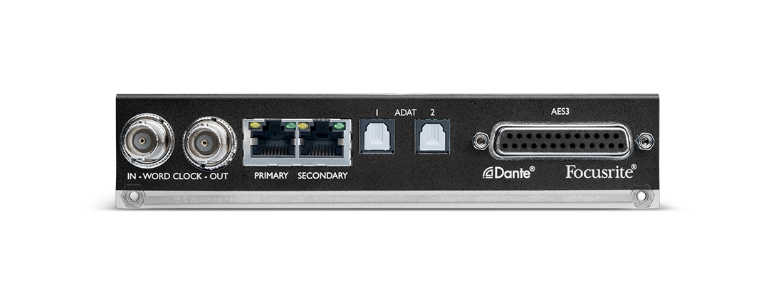 Hlavní obrázek AD/DA převodníky FOCUSRITE PRO ISA ADN8 Dante A/D Card