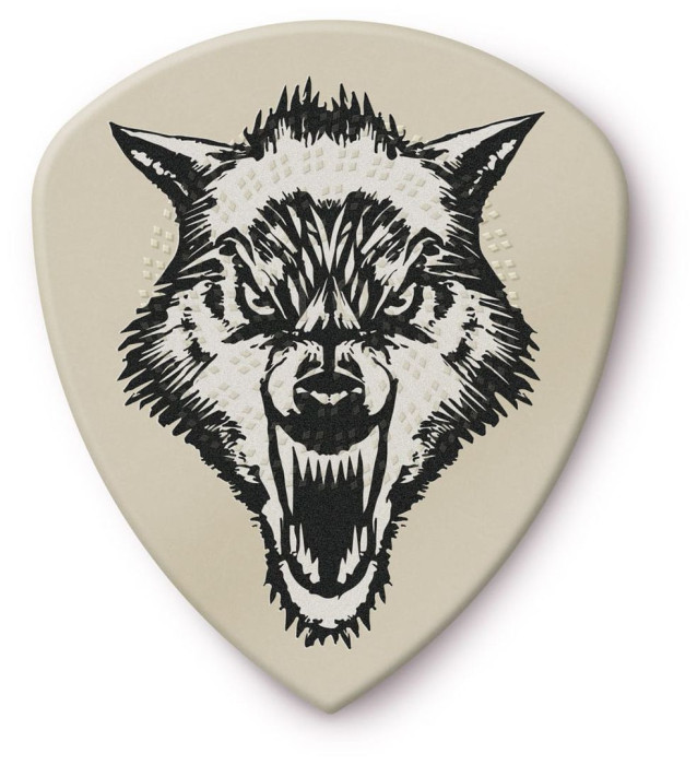 Hlavní obrázek Tvrdost 1.0 DUNLOP Hetfield's White Fang Custom Flow Pick 1,0mm, 24ks
