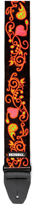 Hlavní obrázek Nylonové/textilní DUNLOP Jimi Hendrix Blacklight Monterey Pink Strap