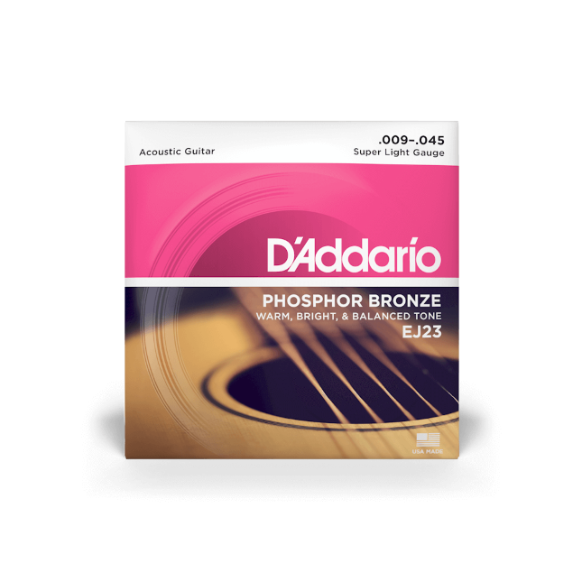 Hlavní obrázek Tvrdost .009 D'ADDARIO EJ23