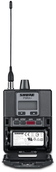 Hlavní obrázek Samostatné přijímače a vysílače pro In-Ear SHURE P9RA+-K1 (596-632 MHz)