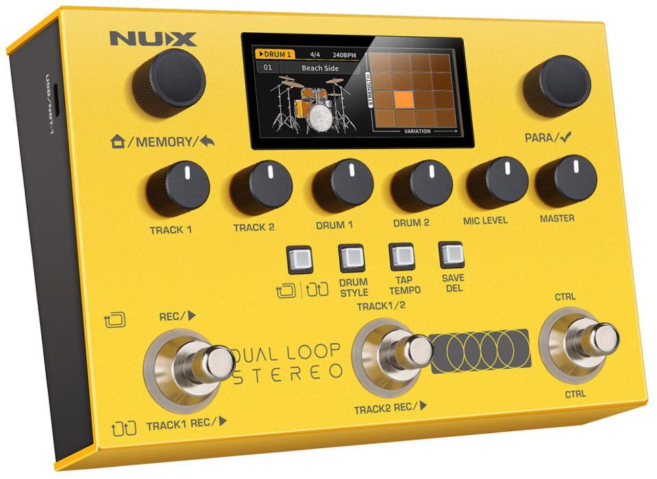 Hlavní obrázek Looper NUX Dual Loop Stereo