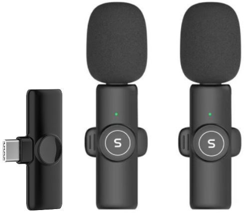 Hlavní obrázek S klopovým mikrofonem (lavalier) SOUNDEUS WIRLAVMIC-C Wireless Lavalier Microphone