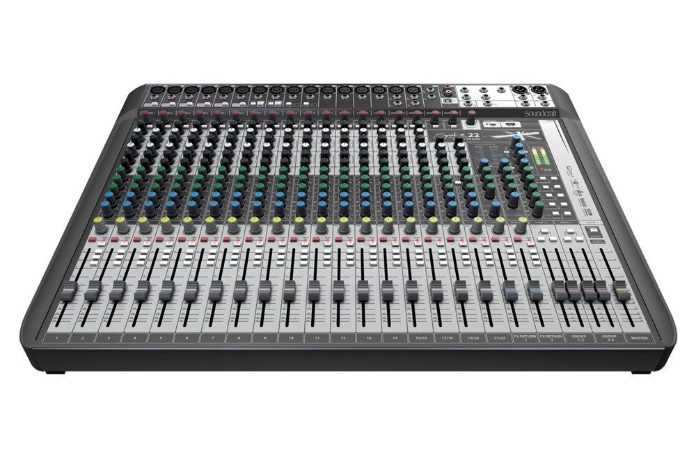 Hlavní obrázek Mixážní pulty s efektem SOUNDCRAFT Signature 22 MTK