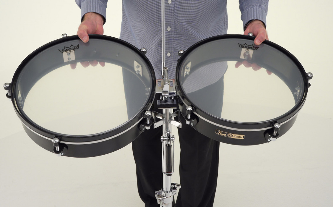Hlavní obrázek Timbales PEARL PTTM-1415 Travel Timbales