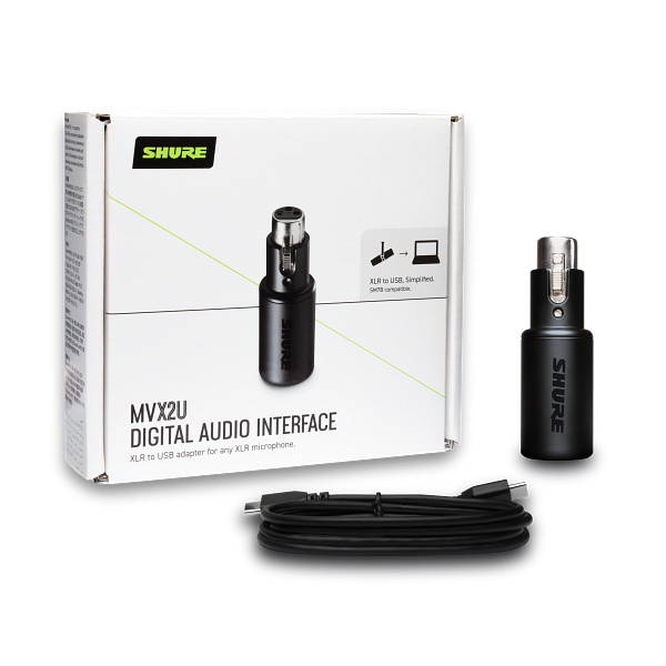 Hlavní obrázek USB zvukové karty SHURE MVX2U