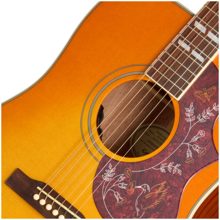 Hlavní obrázek Dreadnought EPIPHONE Hummingbird Studio - Heritage Cherry Sunburst