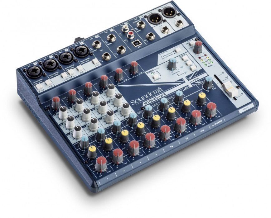 Hlavní obrázek Mixážní pulty s efektem SOUNDCRAFT Notepad-12FX