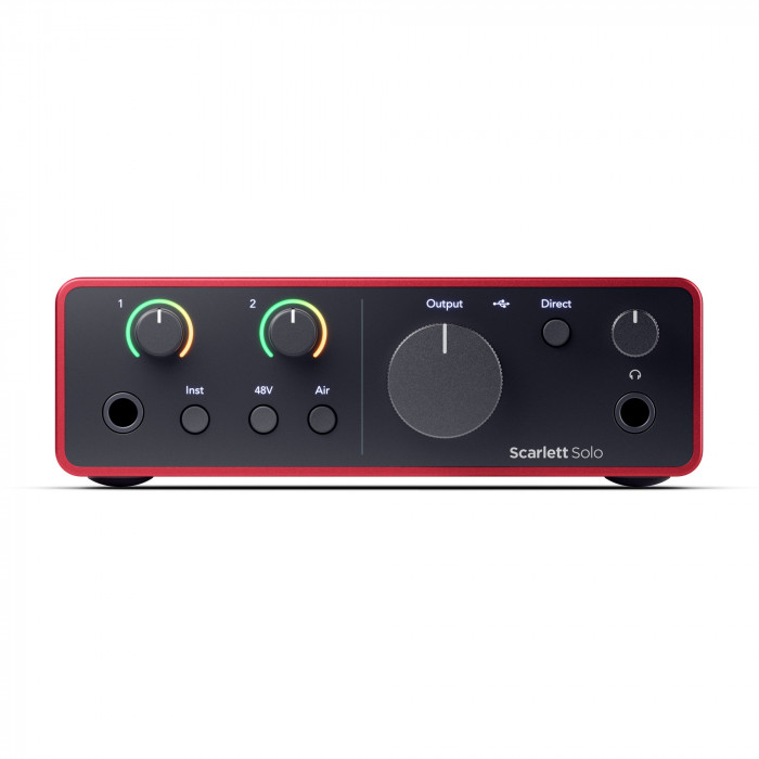 Hlavní obrázek USB zvukové karty FOCUSRITE Scarlett Solo 4th Gen