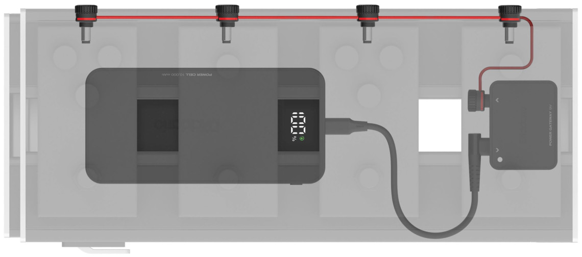 Hlavní obrázek Doplňky k pedalboardům D'ADDARIO XPND Pedal Power Battery Kit