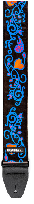 Hlavní obrázek Nylonové/textilní DUNLOP Jimi Hendrix Blacklight Monterey Blue Strap