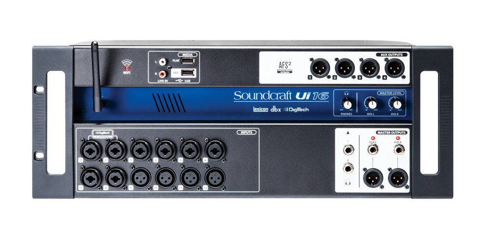 Hlavní obrázek Digitální mixpulty s dálkovým ovládáním SOUNDCRAFT Ui16