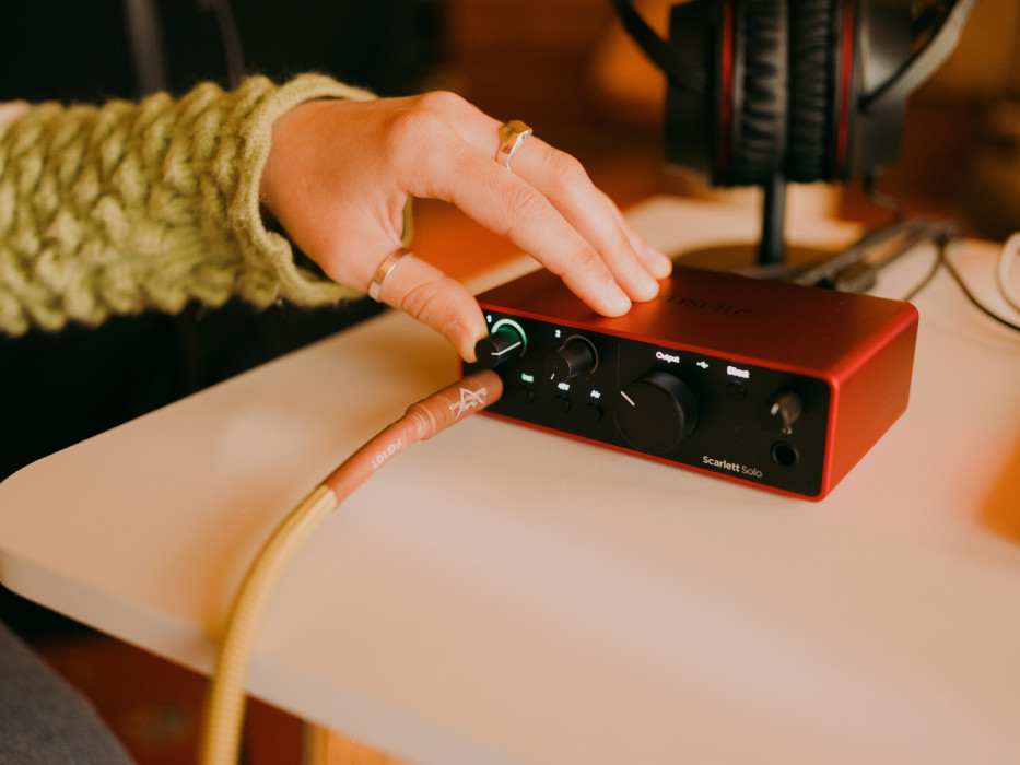 Hlavní obrázek USB zvukové karty FOCUSRITE Scarlett Solo 4th Gen