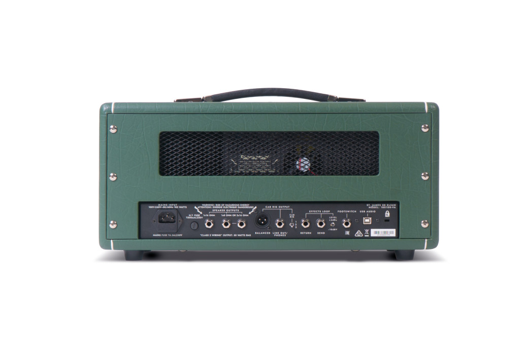 Hlavní obrázek Lampové zesilovače BLACKSTAR St. James JJN 50 Head