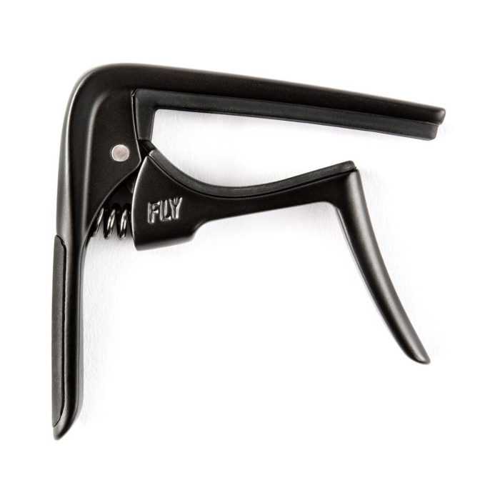 Hlavní obrázek Kapodastry pro akustické a elektrické kytary DUNLOP 63CBKC Trigger Fly Capo Celtic Knot Edition Curved - Black