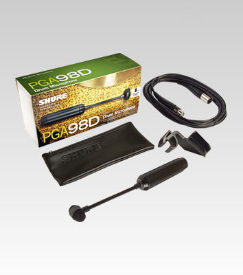 Hlavní obrázek Mikrofony pro bicí SHURE PGA98D-XLR (PG ALTA)