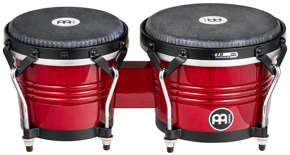 Hlavní obrázek Bonga MEINL WBTR300WR Marathon Traditional Bongo 6 3/4” Macho & 8” Hembra -  Wine Red