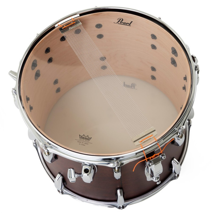 Hlavní obrázek 14" PEARL MUS1410FM/C220 Modern Utility Floor Snare 14”x10” - Satin Mahogany
