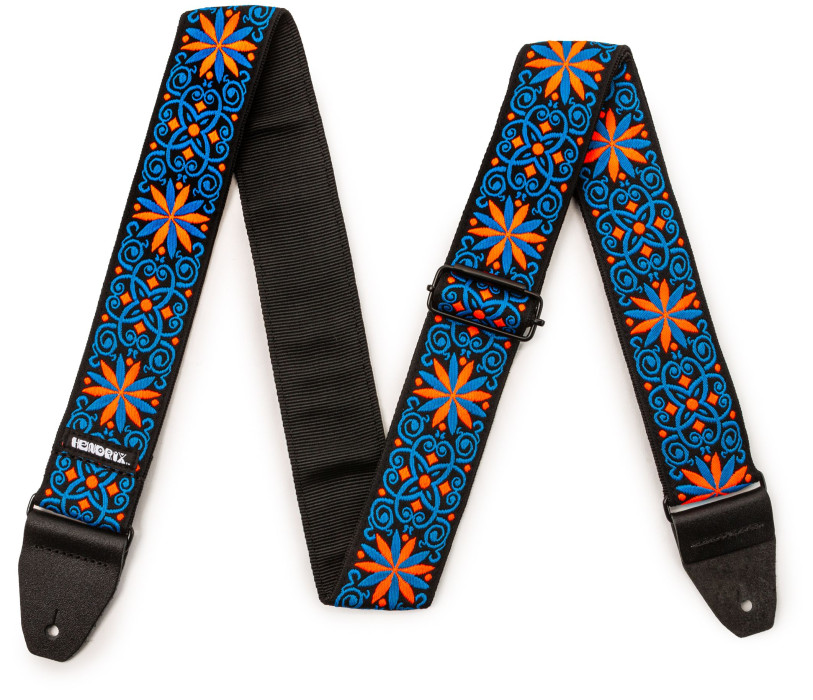 Hlavní obrázek Nylonové/textilní DUNLOP Jimi Hendrix Blacklight Fillmore Blue Strap