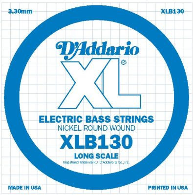 Hlavní obrázek Vícestrunné a ostatní sady pro baskytaru D'ADDARIO XLB130, basová struna H