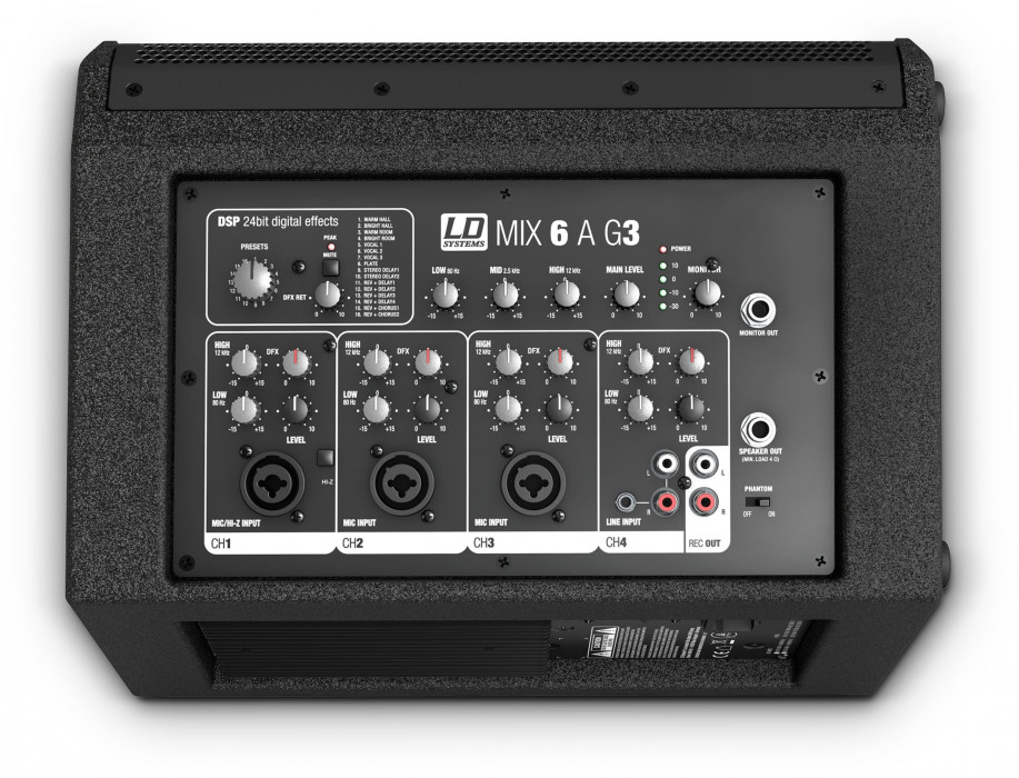 Hlavní obrázek Aktivní reproboxy LD SYSTEMS MIX 6 A G3