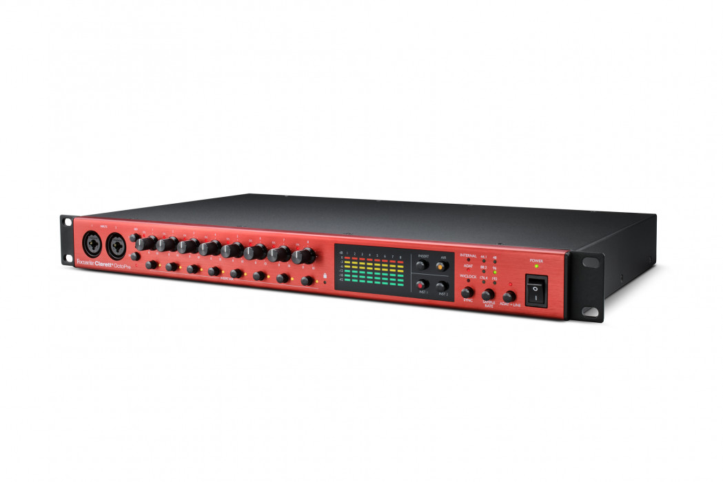 Hlavní obrázek AD/DA převodníky FOCUSRITE CLARETT+ OCTOPRE