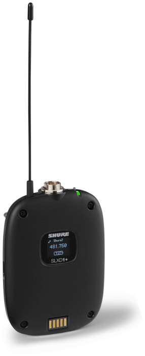 Hlavní obrázek Samostatné vysílače k bezdrátovým systémům SHURE SLXD1+-S50