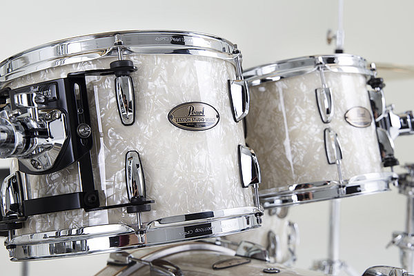 Hlavní obrázek 20“; 10“, 12“; 14“ PEARL STS904XP/C405 Session Studio Select - Nicotine White Marine Pearl