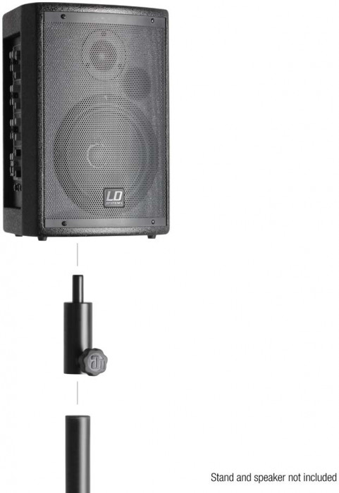 Hlavní obrázek Adaptéry a nástavce pro reproduktorové stojany LD SYSTEMS STINGER MIX 6 G2 SET 1