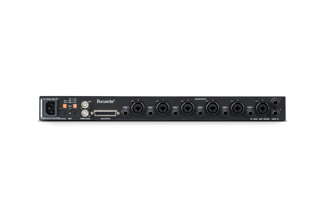 Hlavní obrázek AD/DA převodníky FOCUSRITE CLARETT+ OCTOPRE