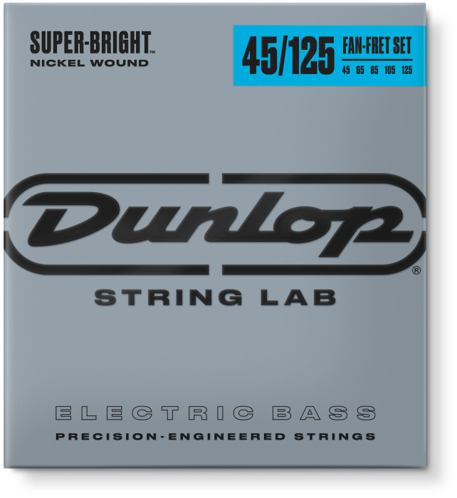 Hlavní obrázek Tvrdost .045 DUNLOP DBSBNFF45125 Bass Super Bright Nickel 5 String