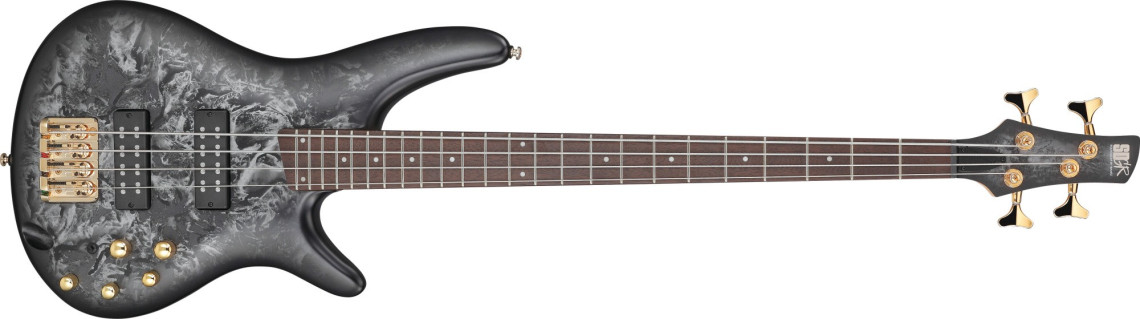 Hlavní obrázek Hard&heavy IBANEZ SR300EDX-BZM - Black Ice Frozen Matte