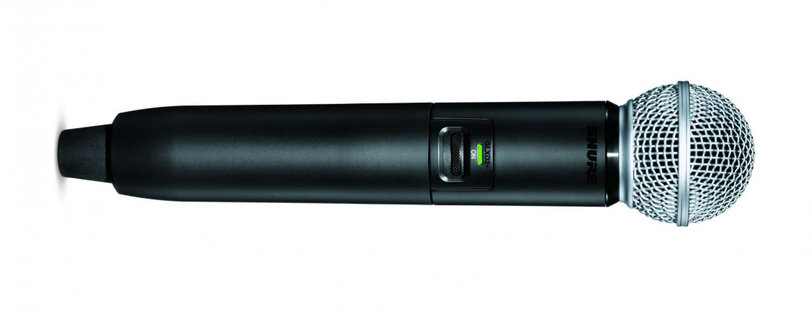 Hlavní obrázek S ručním mikrofonem SHURE GLXD2+/SM58