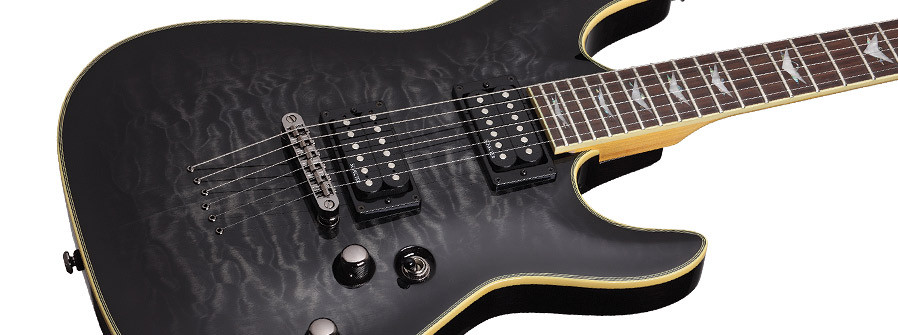 Hlavní obrázek Superstrat SCHECTER Omen Extreme 6 Transparent Black