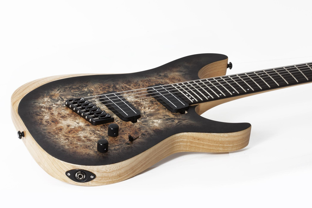 Hlavní obrázek 7strunné SCHECTER Reaper-7 Multiscale Satin Charcoal Burst
