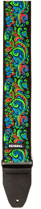 Hlavní obrázek Nylonové/textilní DUNLOP Jimi Hendrix Blacklight Love Drops Blue Strap