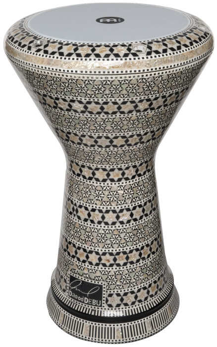 Hlavní obrázek Doumbeky MEINL Percussion - Daood Debu Signature Artisan Edition Doumbek 9” - White Pearl