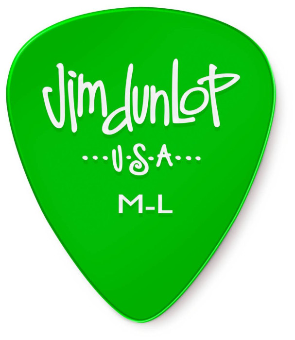 Hlavní obrázek Ostatní DUNLOP Gels Green Medium Light Pick - 72ks