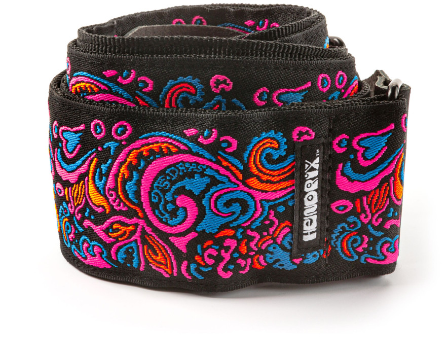 Hlavní obrázek Nylonové/textilní DUNLOP Jimi Hendrix Blacklight Love Drops Pink Strap